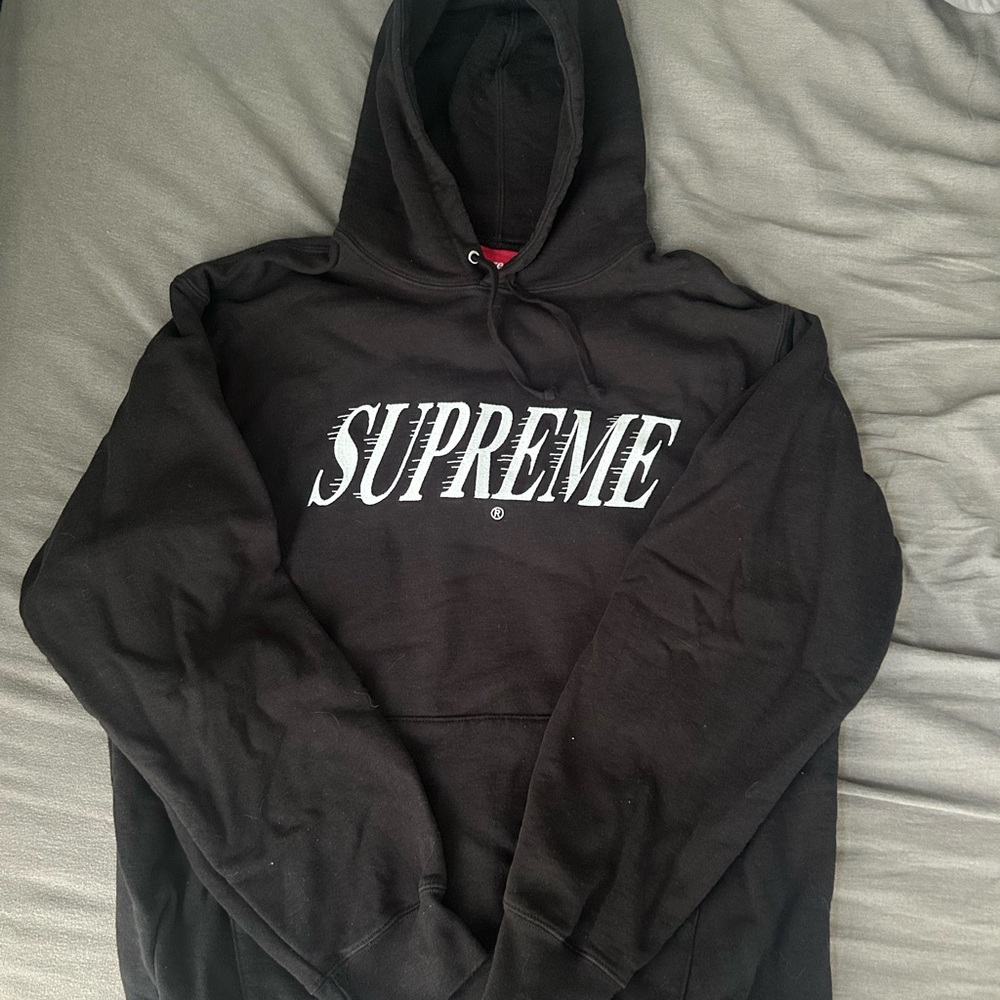 Supreme Black Hoodie